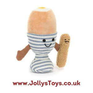 Jellycat Amuseables Eggetha Egg & Lance Soldier